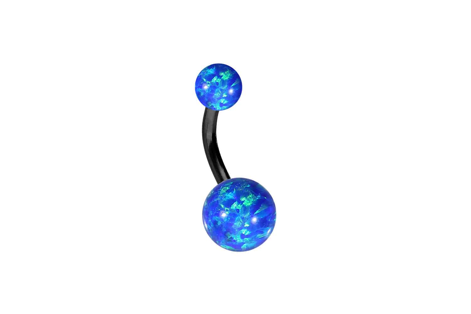 Titan Bananabell Piercing SYNTHETISCHE OPALE